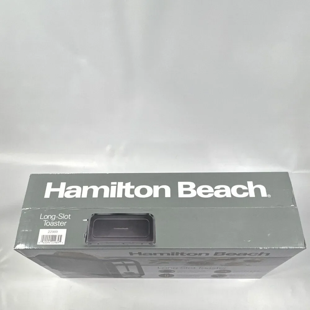 Hamilton Beach Long Slot Toaster Modern Slim Design Easy Retrieve Boost 22989